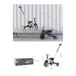 Τρίκυκλο Ποδήλατο με Λαβή QPlay Stager Μπεζ 01-1212075-03