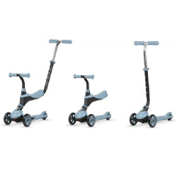 Σπαστο Πατινι 5in1 Qplay Sema Pearl Μπλε 01-1212066-02