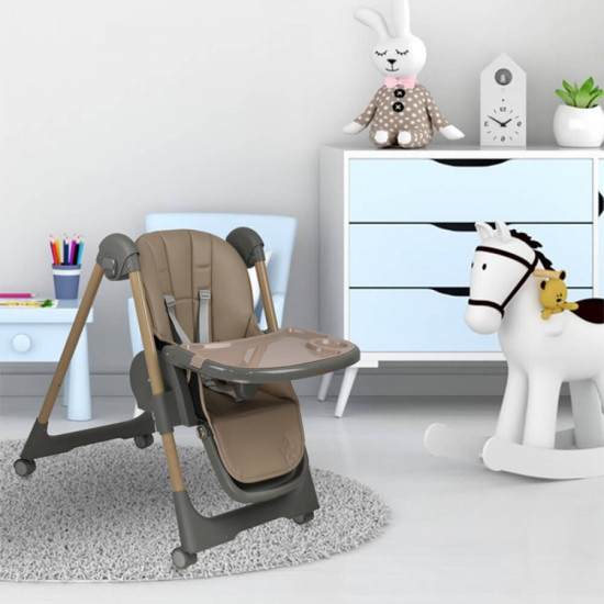 Κάθισμα Φαγητού Bebe Stars Milk Beige 866-182