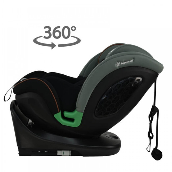 Κάθισμα Αυτοκινήτου Bebe Stars i-Revo i-Size 360° Olive 906-176