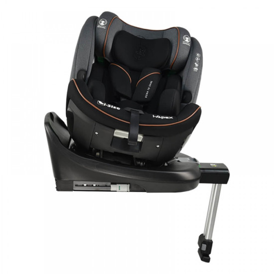 Κάθισμα Αυτοκινήτου Bebe Stars Epic i-Apex 360° 40-150cm Grey 916-186