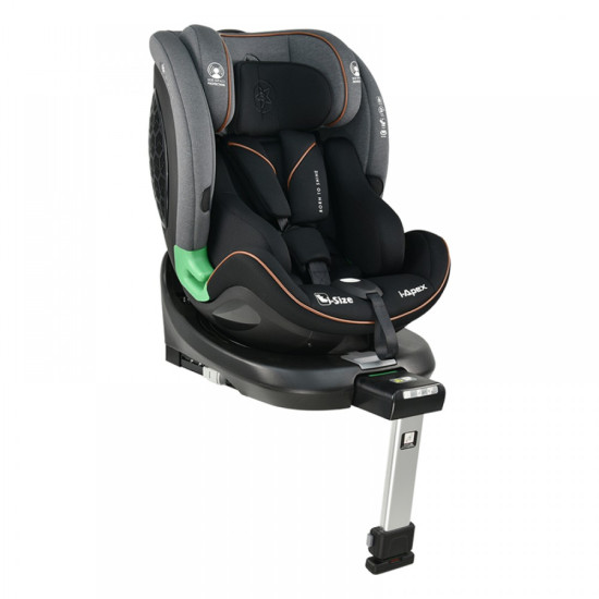 Κάθισμα Αυτοκινήτου Bebe Stars Epic i-Apex 360° 40-150cm Grey 916-186