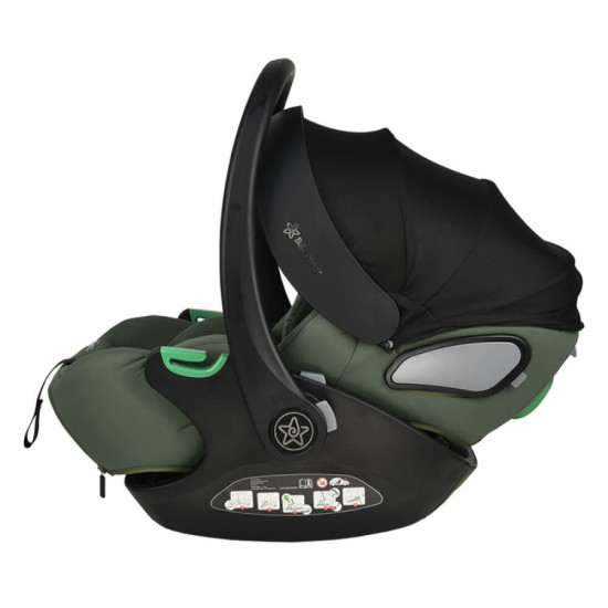 Κάθισμα Αυτοκινήτου Bebe Stars Baby i-SΙΖΕ 40-87cm Forest Green 004-176