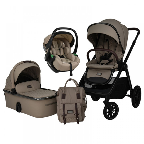 Πολυκαρότσι Bebe Stars Mythos 3in1 Natural Beige 345-182