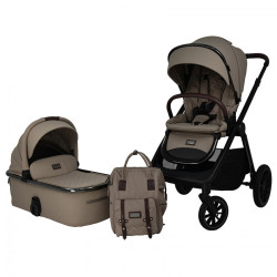 Πολυκαρότσι Bebe Stars Mythos 2in1 Natural Beige 345-1821