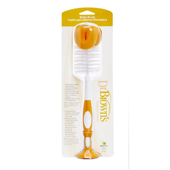 Βούρτσα καθαρισμού μπιμπερό Dr. Brown's Πορτοκαλί AC023Y