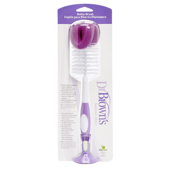 Βούρτσα καθαρισμού μπιμπερό Dr. Brown's Μώβ AC023PR