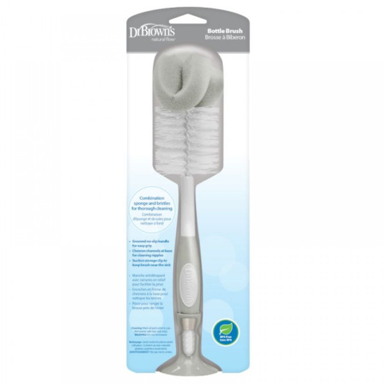 Βούρτσα καθαρισμού μπιμπερό Dr. Brown's Γκρι AC243GR