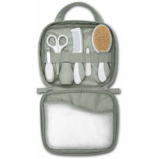 Σετ Περιποίησης Nuvita 10 Tμχ. Mε Ψηφιακό Θερμόμετρο Sage Green NU-IGKT0041