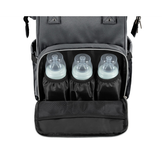 Τσάντα Αλλαξιέρα Kikka Boo Sienna Dark Grey 31108020114