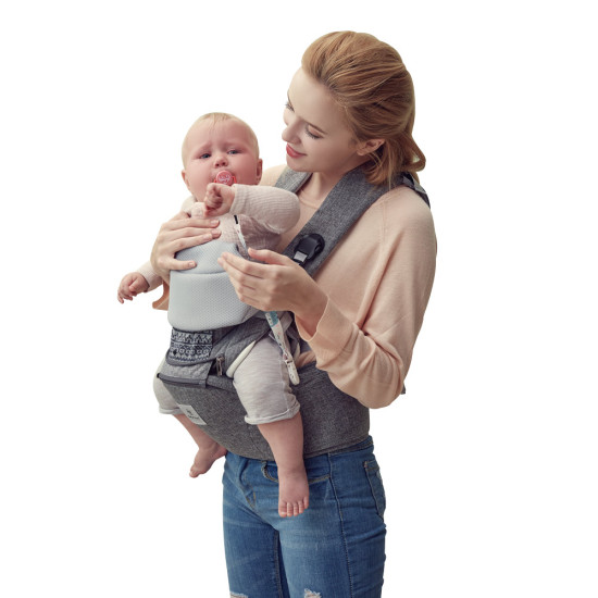 Μάρσιπος Bebe Stars Hug Me Smoked Grey 226-186