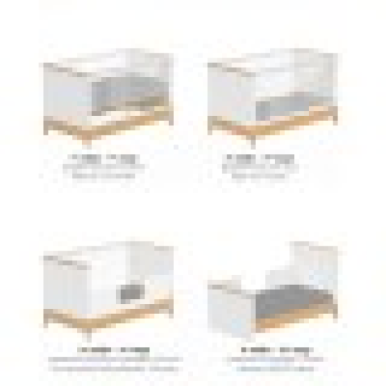 Βρεφικό Κρεβάτι Μετατρεπόμενο Σε Προεφηβικό Casababy Juno 590297