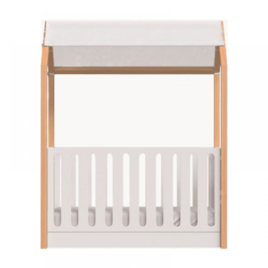 Βρεφικό Κρεβάτι Μετατρεπόμενο Σε Προεφηβικό Τύπου Μοντεσσόρι Casababy La Maison Ecru 590365 