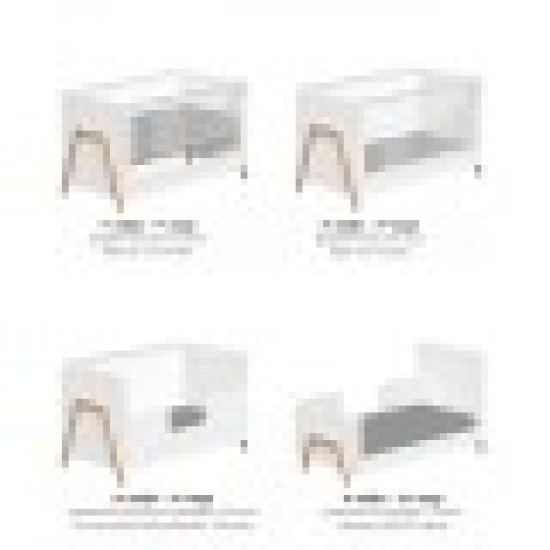 Βρεφικό Κρεβάτι Μετατρεπόμενο Σε Προεφηβικό Casababy Oslo Ecru 590372