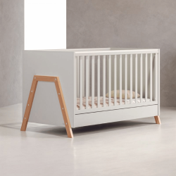 Βρεφικό Κρεβάτι Μετατρεπόμενο Σε Προεφηβικό Casababy Oslo Ecru 590372