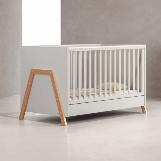 Βρεφικό Κρεβάτι Μετατρεπόμενο Σε Προεφηβικό Casababy Oslo Ecru 590372