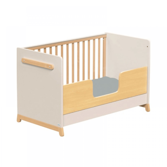 Βρεφικό Κρεβάτι Μετατρεπόμενο Σε Προεφηβικό Casababy Palmer Ecru 590295