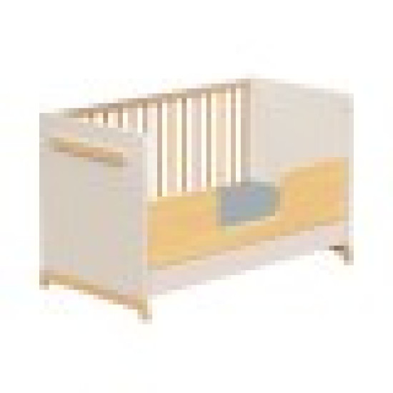 Βρεφικό Κρεβάτι Μετατρεπόμενο Σε Προεφηβικό Casababy Palmer Ecru 590295