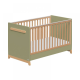 Βρεφικό Κρεβάτι Μετατρεπόμενο Σε Προεφηβικό Casababy Palmer Olive 590306