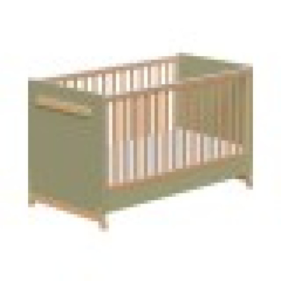 Βρεφικό Κρεβάτι Μετατρεπόμενο Σε Προεφηβικό Casababy Palmer Olive 590306