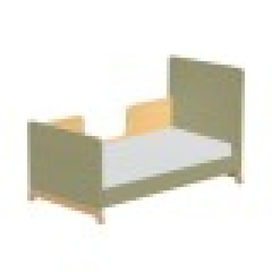 Βρεφικό Κρεβάτι Μετατρεπόμενο Σε Προεφηβικό Casababy Palmer Olive 590306