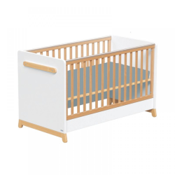 Βρεφικό Κρεβάτι Μετατρεπόμενο Σε Προεφηβικό Casababy Palmer White 590337