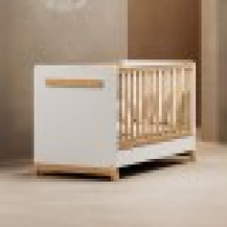 Βρεφικό Κρεβάτι Μετατρεπόμενο Σε Προεφηβικό Casababy Palmer White 590337