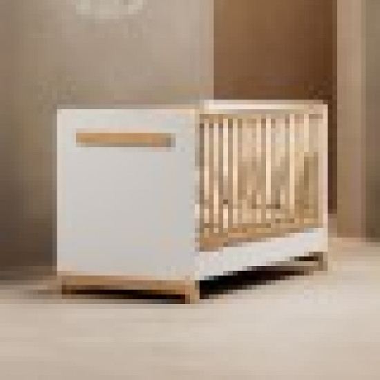 Βρεφικό Κρεβάτι Μετατρεπόμενο Σε Προεφηβικό Casababy Palmer White 590337