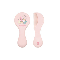 Σετ Βούρτσα και Χτένα Savanna Pink Kikka Boo 31303040094