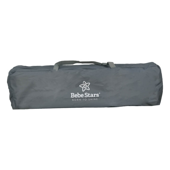 Παρκοκρέβατο Sunshine Bebe Stars Grey 883-186