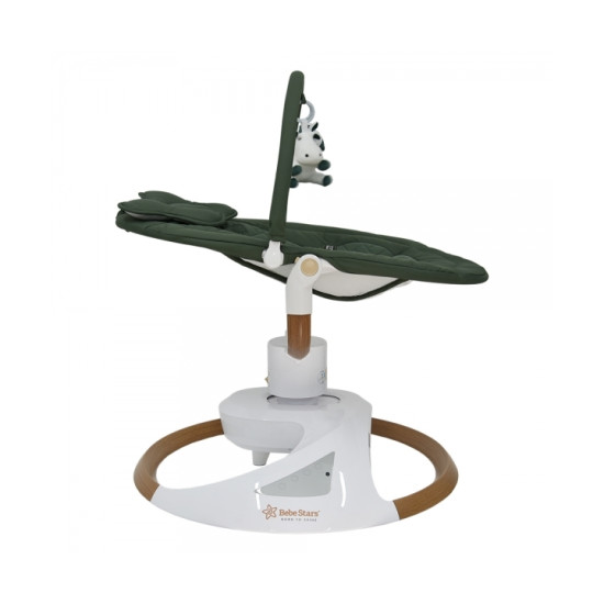 Ηλεκτρική Κούνια Ρηλάξ Snuggle Forest Green Bebe Stars 256-176