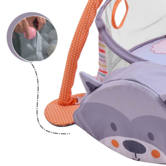 Γυμναστήριο–Πάρκο Δραστηριοτήτων 3in1 Bebe Stars Squirrel 100-170