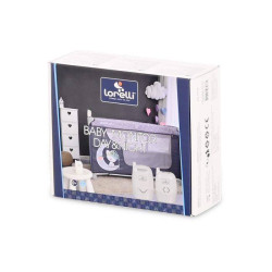  Σετ Ενδοεπικοινωνία Μωρού Με Ήχο 2 τμχ Day And Night Lorelli Grey 10280150001