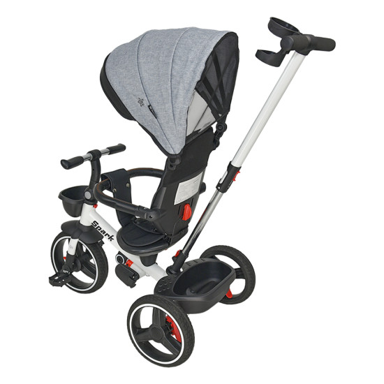 ΠΟΔΗΛΑΤΑΚΙ ΤΡΙΚΥΚΛΟ 360° Bebe Stars Spark Γκρι 817-186