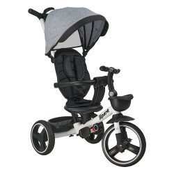 ΠΟΔΗΛΑΤΑΚΙ ΤΡΙΚΥΚΛΟ 360° Bebe Stars Spark Γκρι 817-186