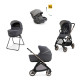 Σύστημα μεταφοράς Quattro Inglesina Electa Garage Grey KA52T0GRG
