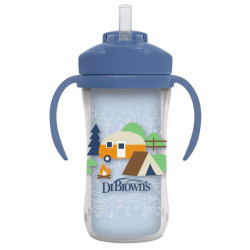Κύπελλο Θερμός με Καλαμάκι 300ml Αγόρι Dr. Brown's TC01202