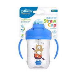 Κύπελλο Mε καλαμάκι Dr. Brown's 270ml Μπλε TC91012